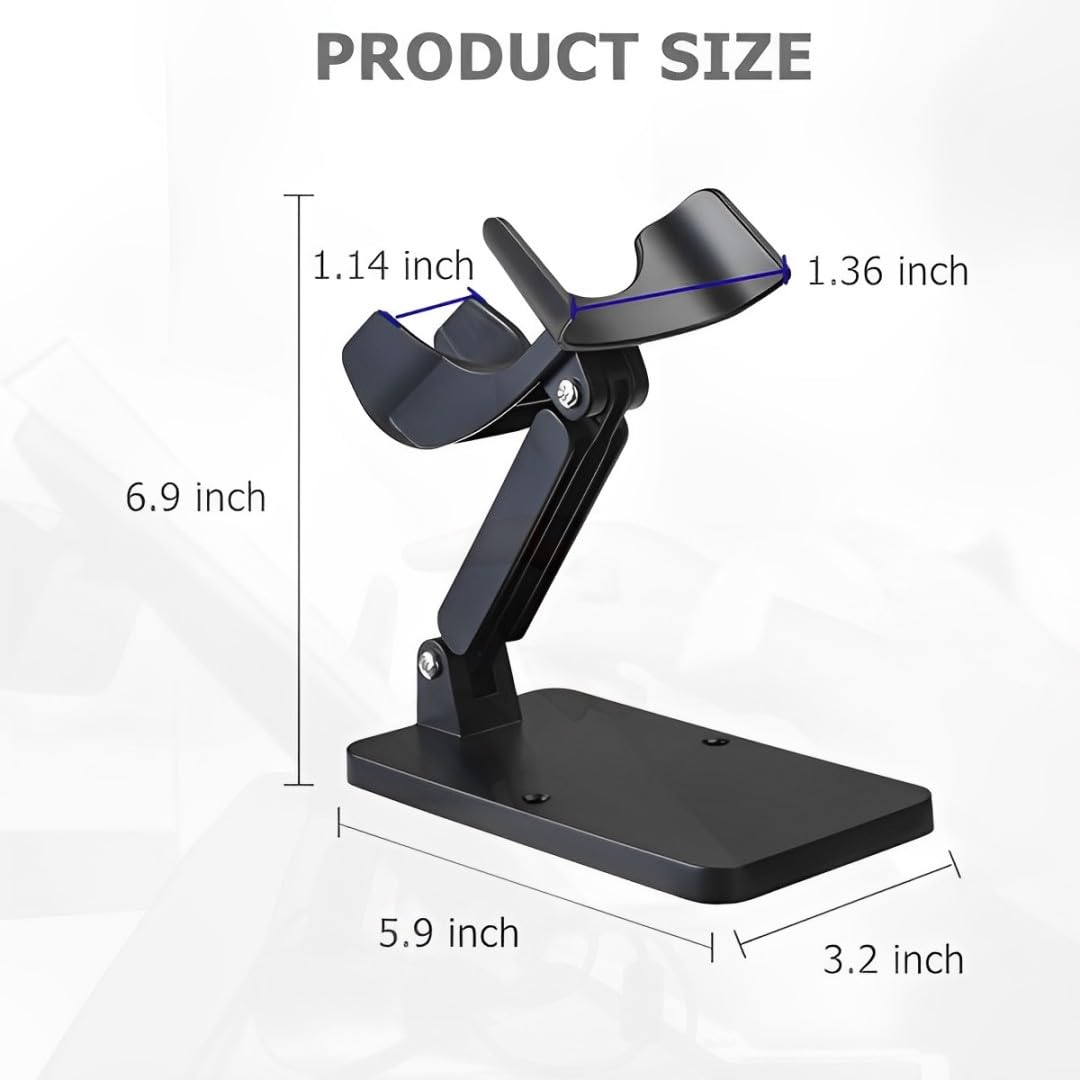 Universal Scanner Holder,Adjustable Barcode Scanner Stand,No Assembly Barcode Reader Bracket Compatible with 1900