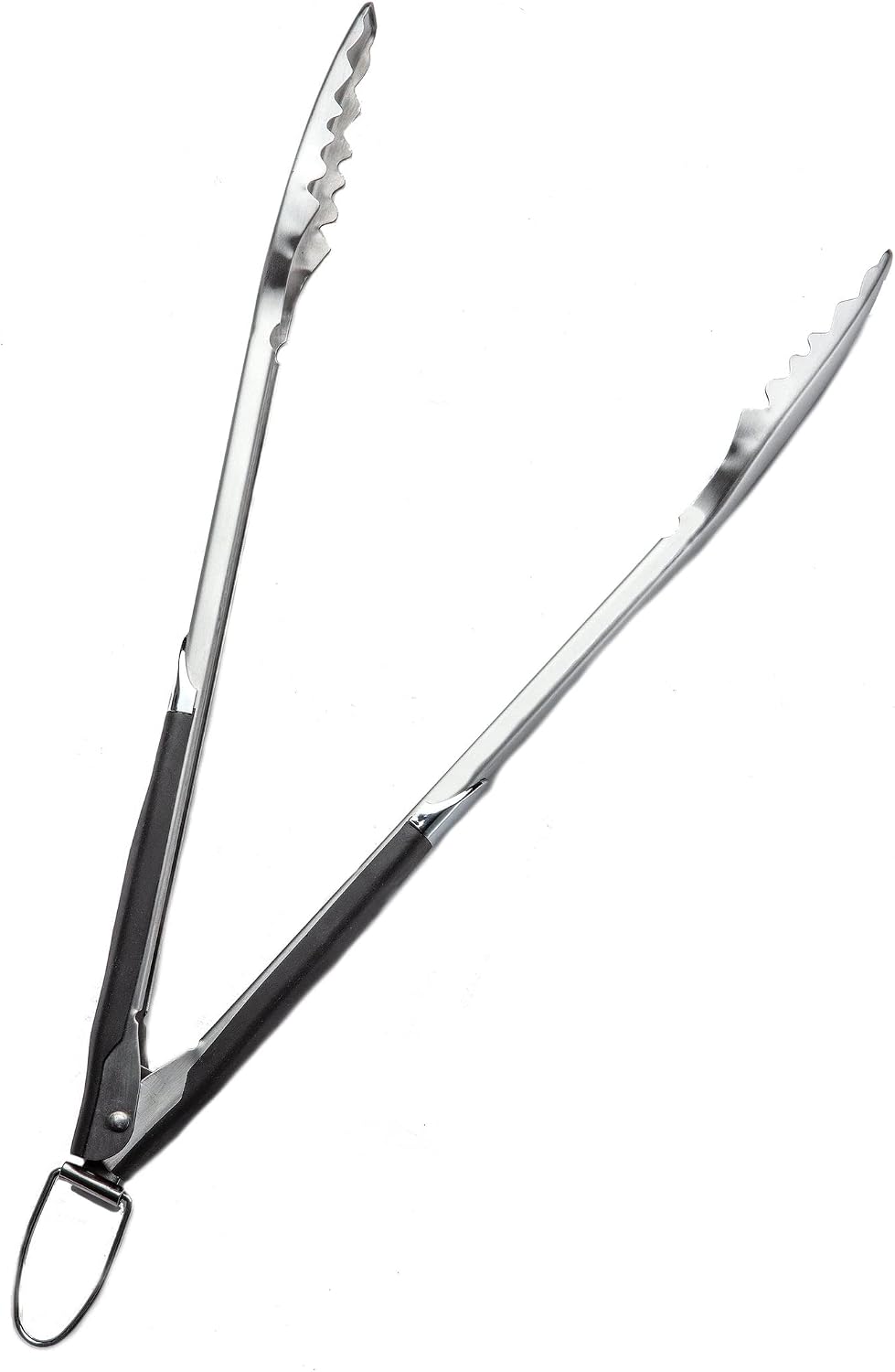 3 Piece Stainless Steel BBQ Grill Tool Set w/Tongs, Spatula & Fork - Accessories for Outdoor Barbecue Grills (3 Piece