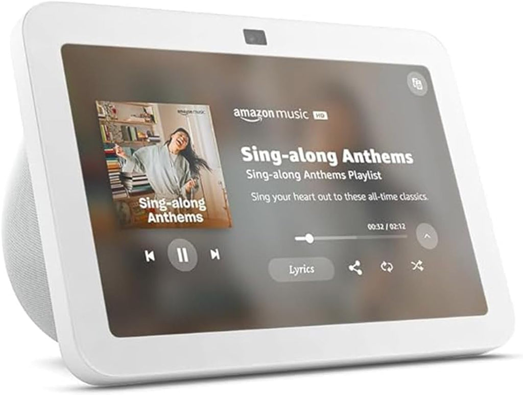 Like-New Amazon Echo Show 8, With Spatial Audio, Smart Home Hub, ideal for open living spaces, Designed for Alexa+