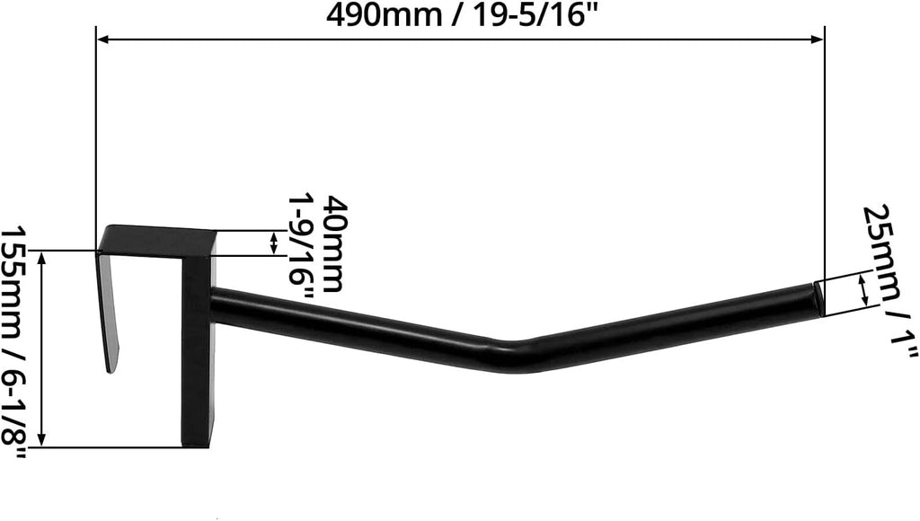 Saddle Rack, 2 Pack Removable Saddle Rack, Hangs on Stall Walls or Doors