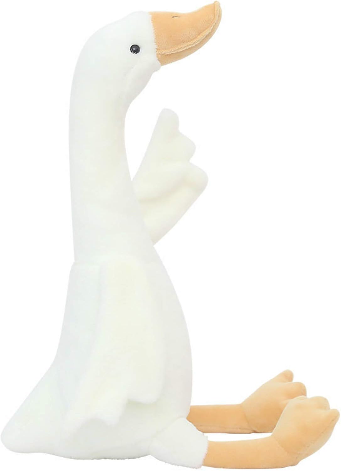 15.7" Swan Stuffed Animal,Goose Plush White Stuffed Animal Toy Gifts for Kids