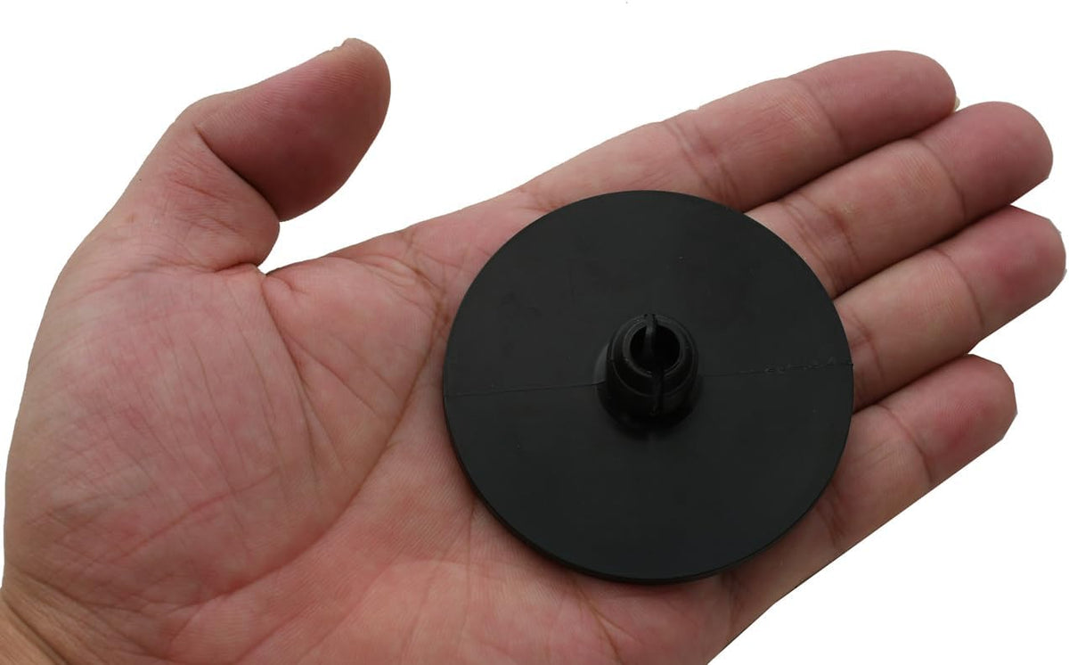 Leaf Spring Helper Insulator Pad Bushings 2C3Z5586AA Compatible with Ford 2000-2019 F-Series E-Series (8Pcs - Black)