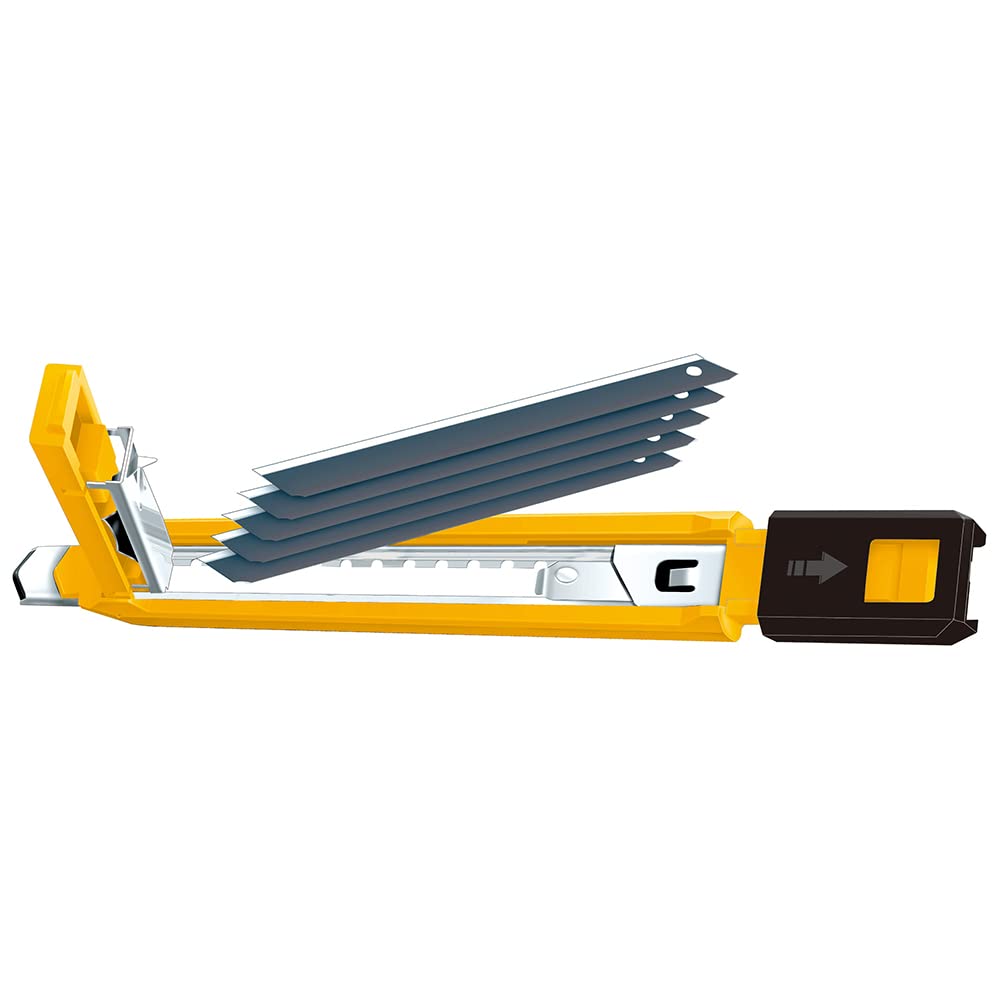 9mm Multi-Blade Utility Knife (PA-2) - 5-Blade Chamber, Auto-Load