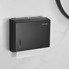 Commercial Paper Towel Dispenser Wall Mount, Matte Black