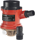 Johnson Pumps 166004B PRO Series 1600 GPH Livewell/Baitwell Aerating Pump, 12V (16004B), Bronze