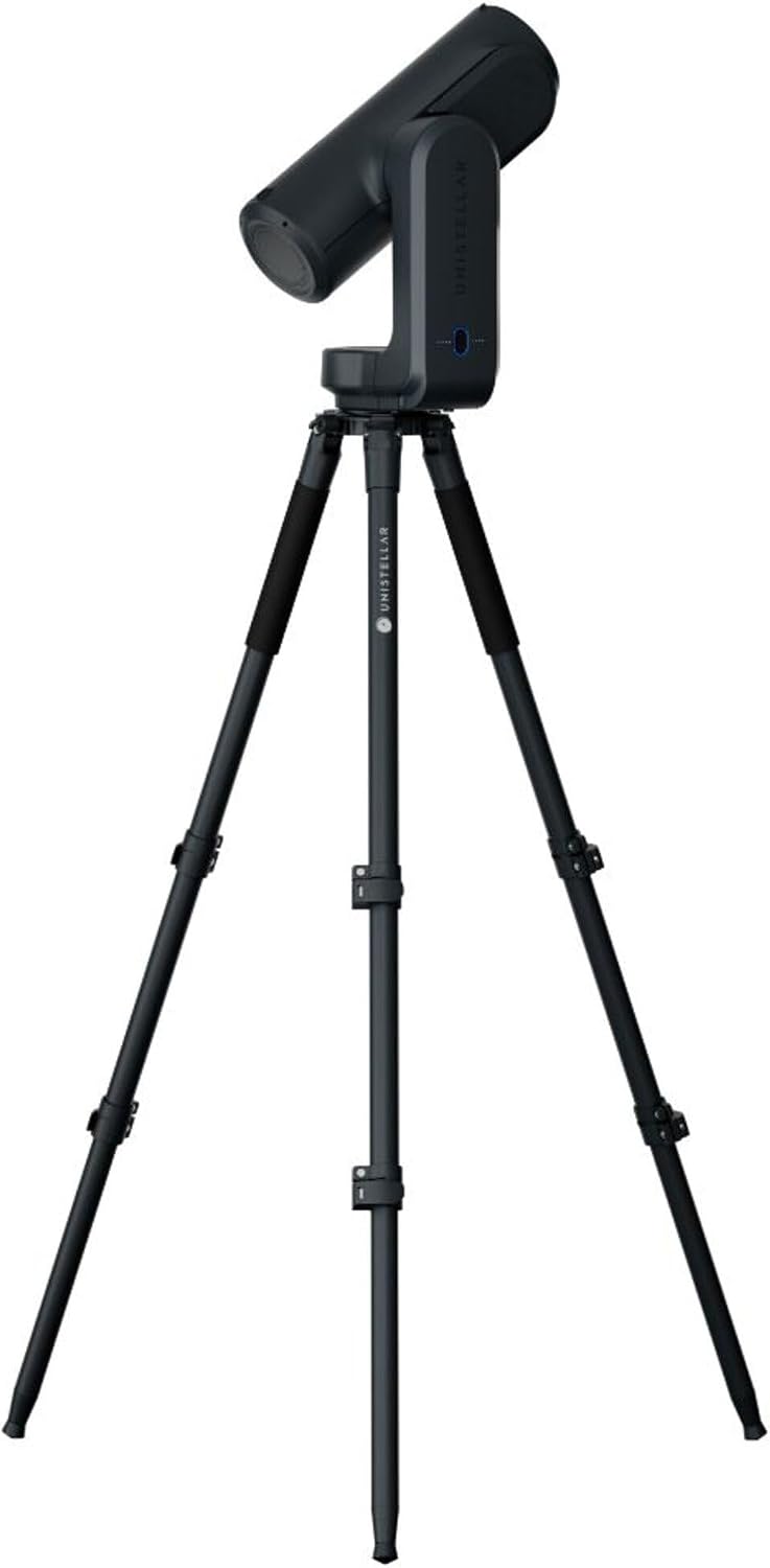 Smart Telescope (no Eyepiece), 85mm f/3.9 (320mm) Digital & Computerized, App-Controlled
