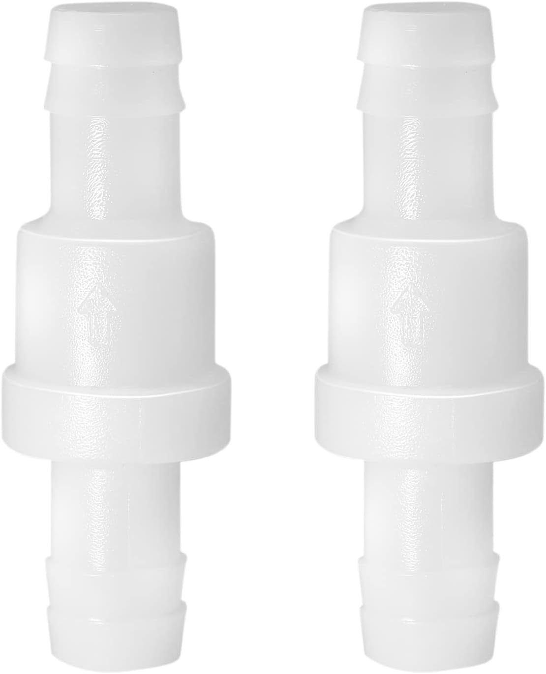 Litoexpe 2 Pcs 1/2" One Way Inline Check Valve