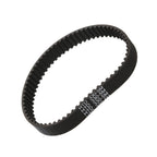 Heyiarbeit 5M330 Rubber Timing Belt 5mm Pitch 15mm Width Arc Toothed Belt Synchronous Closed Loop Industrial Timing Belt for 3D Printers Black Tone
