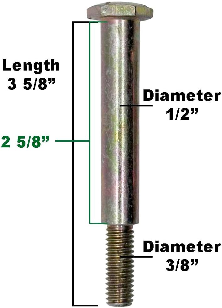Parts 4 Outdoor USA Made Deck Wheel and Hardware Kit Replacement for Cub Cadet Deck 734-0973 734-04155 210-275 210-179 LT1042
