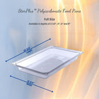 Carlisle StorPlus Polycarbonate Food Pan, Full Size, 25.9 Qt, 1 Ct, Clear