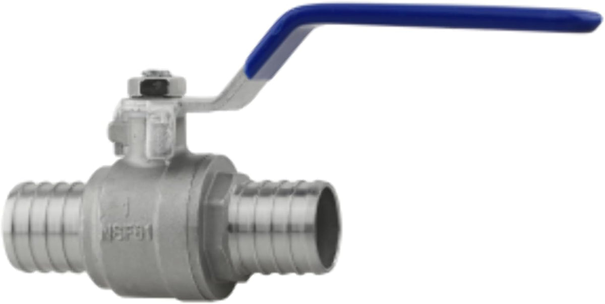 BOSHART Stainless Steel Pex Ball Valves 1 inch