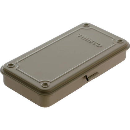 T-19LS Trunk Tool Box, 80.9 x 4.9 x 1.3 x 1.3 inches (203 x 109 x 35 mm), Light Sand