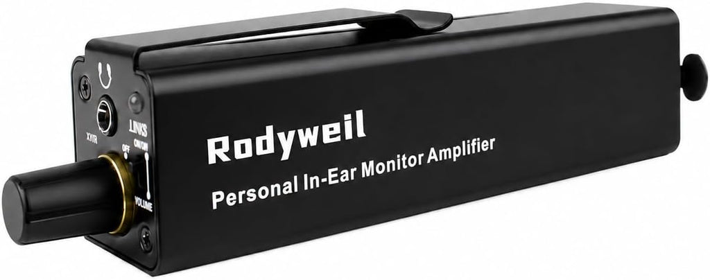 In Ear Monitor Headphone Amplifier IEM Pre Amp XLR and TRS in and 1/8 inch Stereo Out with Stereo/Mono Switch