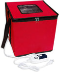 Dough Proofer Box with Heater, Folding Fermentation Bag, Reusable Sour Dough Starter Jar - Bread Making Tools Kit for