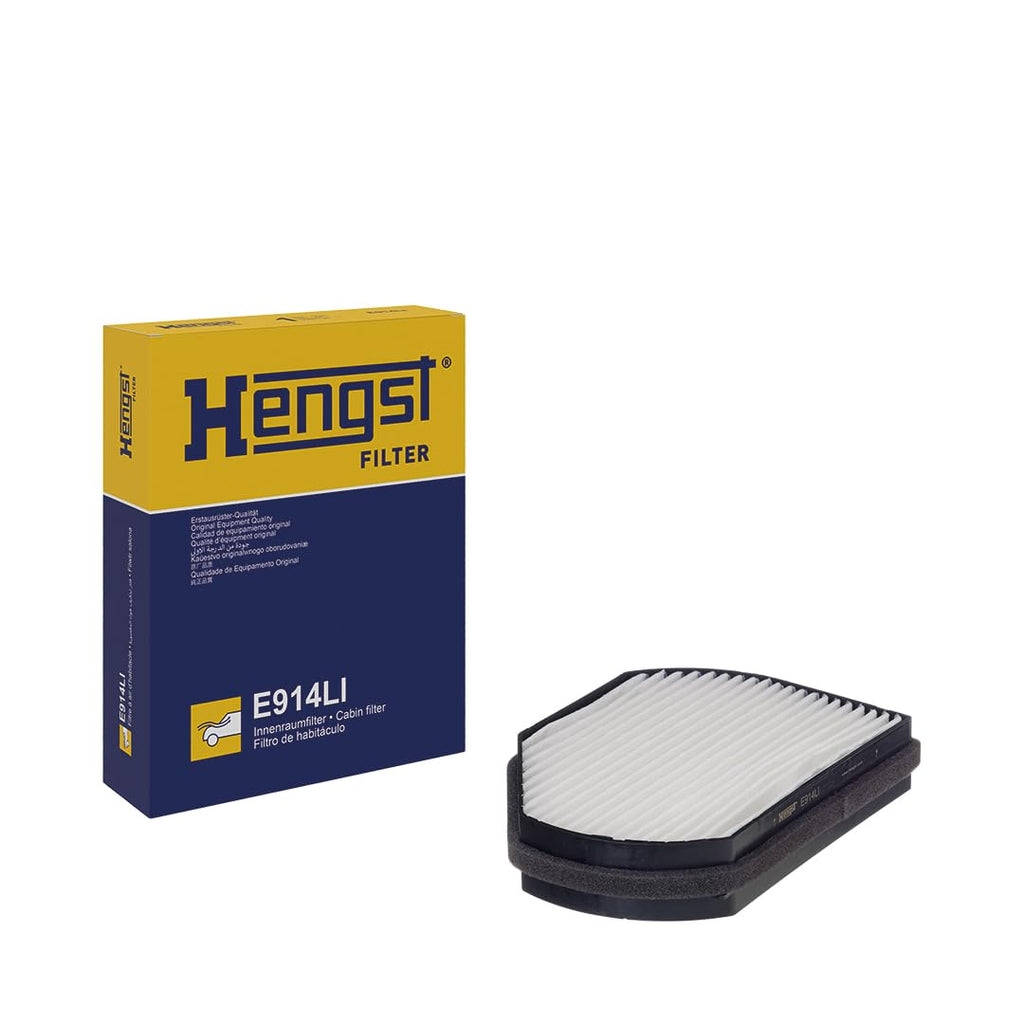 HENGST - Cabin filter E914LI - Air filter for interior with pollen filter
