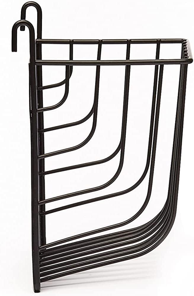 Hay Feeder for Rabbit, Guinea Pig, Bunny, Chinchilla, Heavy Duty Metal Rack Hay Holder - 7.3x4.3x6.7 inch