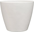 Classic Home and Garden by Growscape Vogue Planter Pots w/Pottery Quality Finish, Modern Indoor & Outdoor Flower