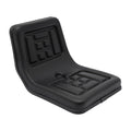 Universal Lawn Tractor Seat Replacement, Compact High Back Mower Seat, Lawn Mower Seat with Micro Switch and Drainage