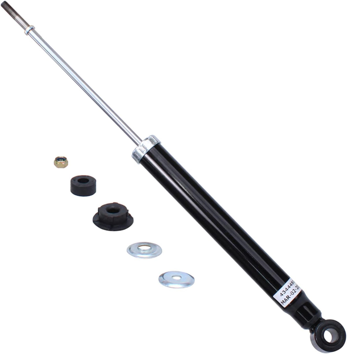 Detroit Axle - 2 Rear Shock Absorbers for 2004-2020 Toyota Sienna