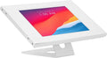 iPad Kiosk Stand, Locking Anti-Theft Tablet Enclosure for Countertop & Wall Mount, 90° Rotating POS Tablet Wall Stand