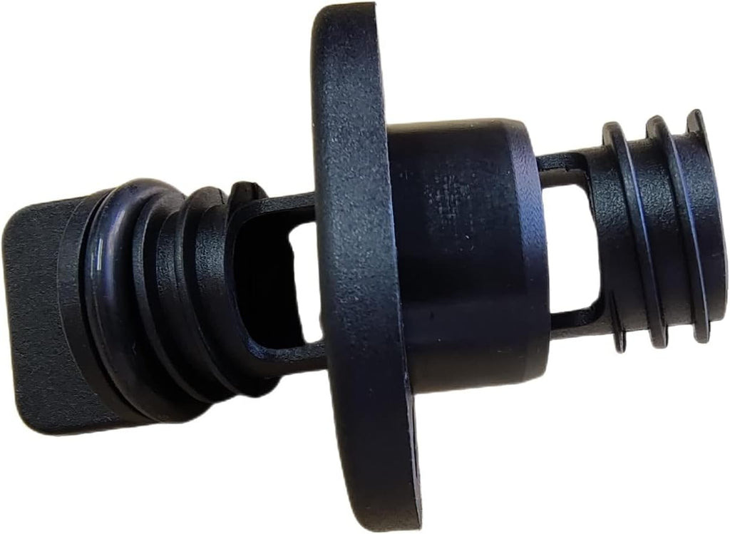 1 Inch Hole 2PCS Marine Transom Drain Plug Screw Type for Boats with O-Ring
