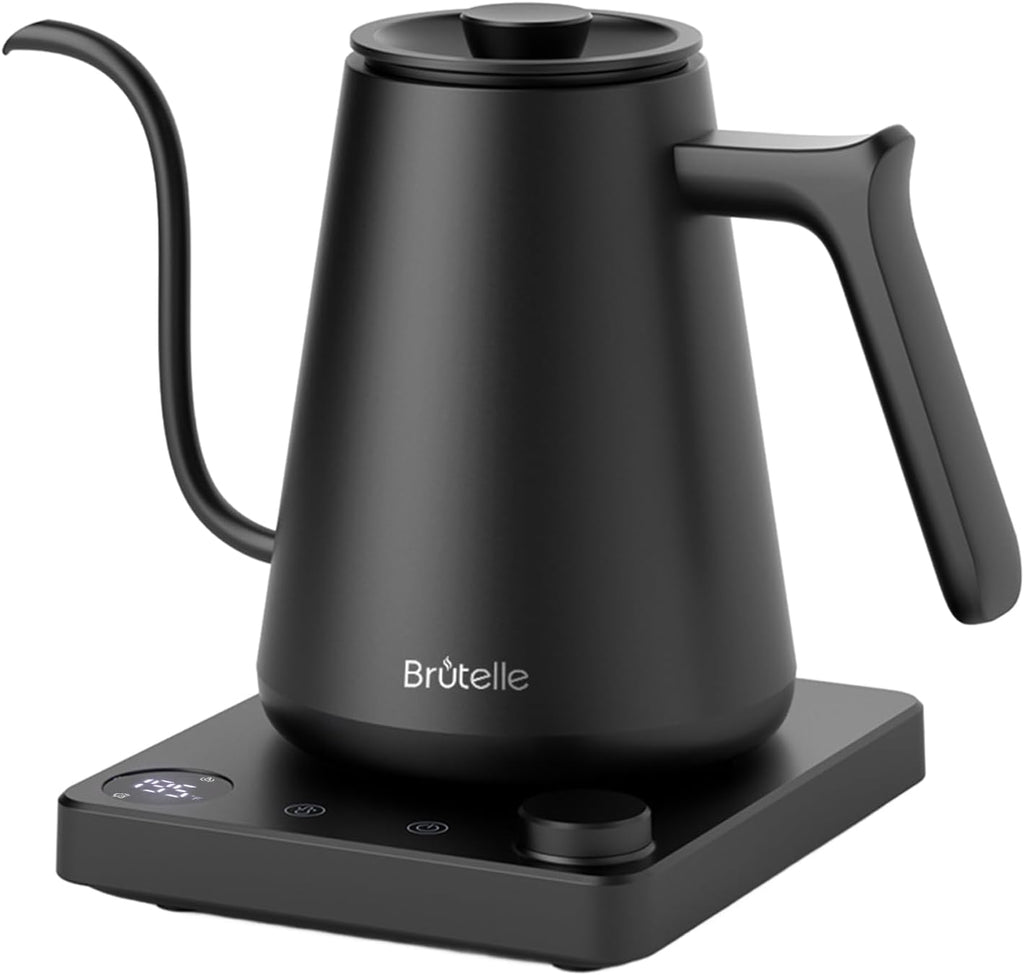 Gooseneck Electric Kettle Coffee Kettle with ±1°F Temperature Control, 27oz/0.8L 1200W Rapid Heating, 2Hours Keep