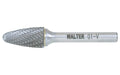 Walter Surface Technologies - DEBURRING 1/4" Shank Double Cut Carbide Burr SF-6 DC 5/8 x 1