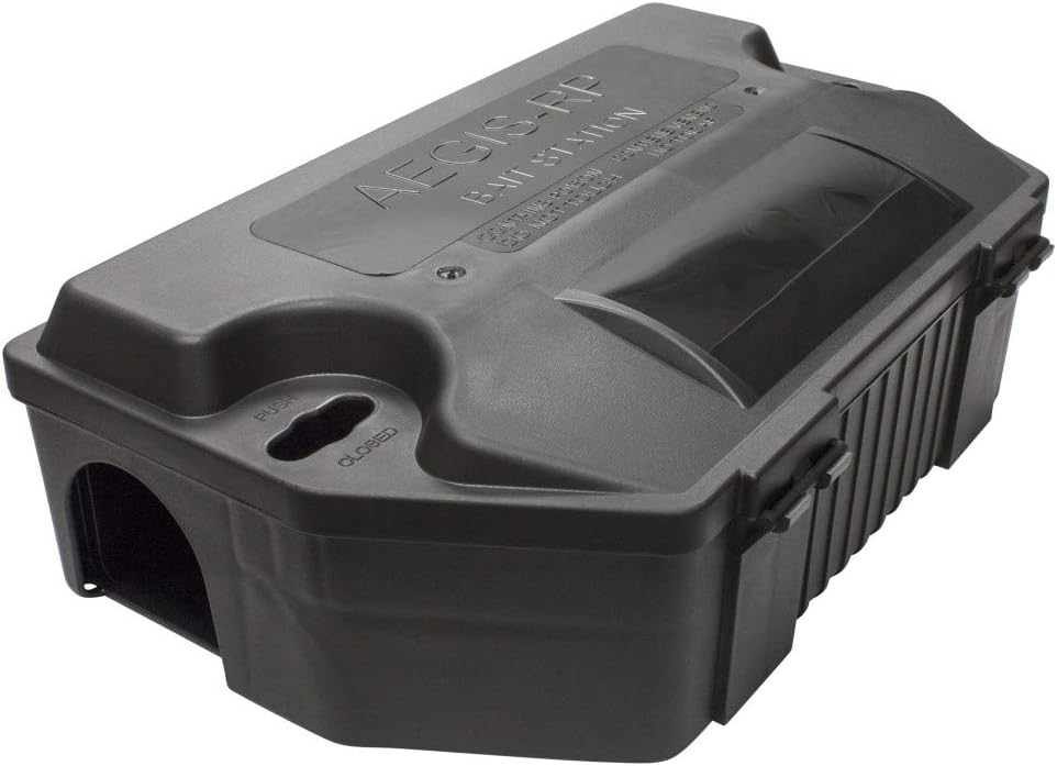 Aegis RP Rat Bait Station | Professional Grade Rodent Control Solution for Residential or Commercial | Highly