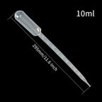 Plastic pippets Dropper 10ml 10Pcs, Large Pipette Dropper for Lab Measuring and distributing Liquid