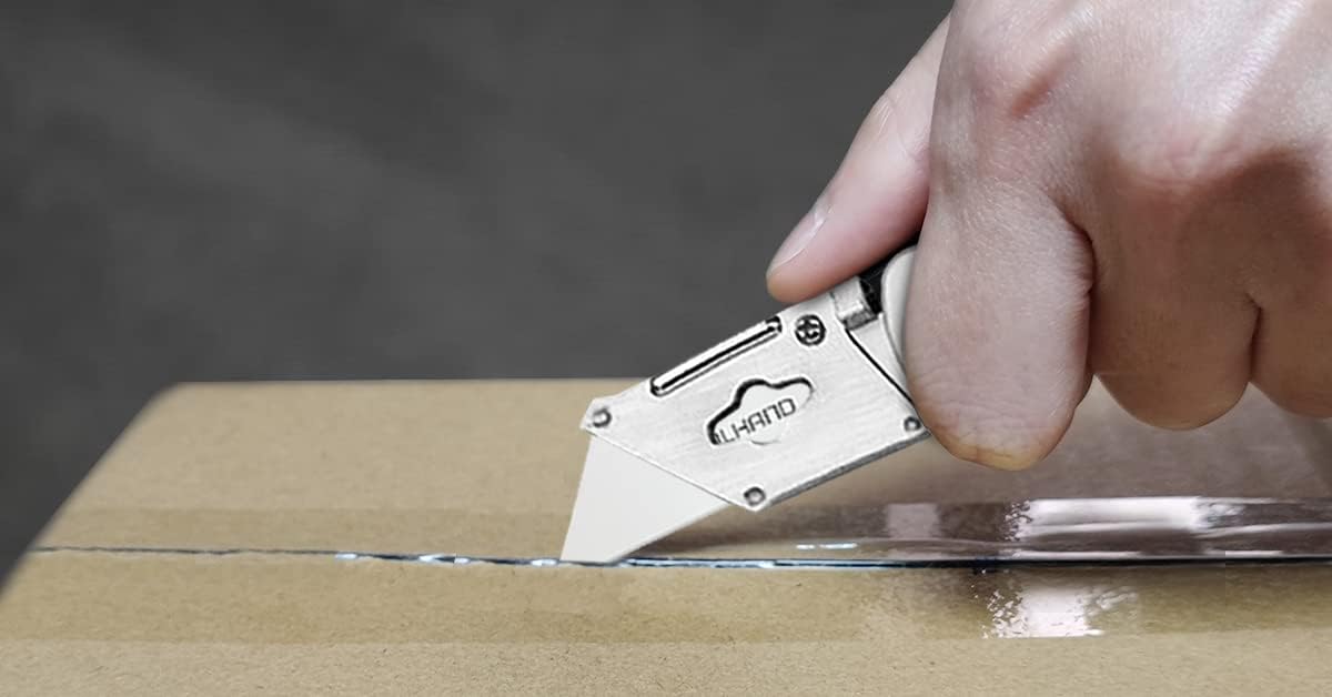 Zirconia Ceramic Utility Knife Blades 12-Pack,Sharp&Rustproof