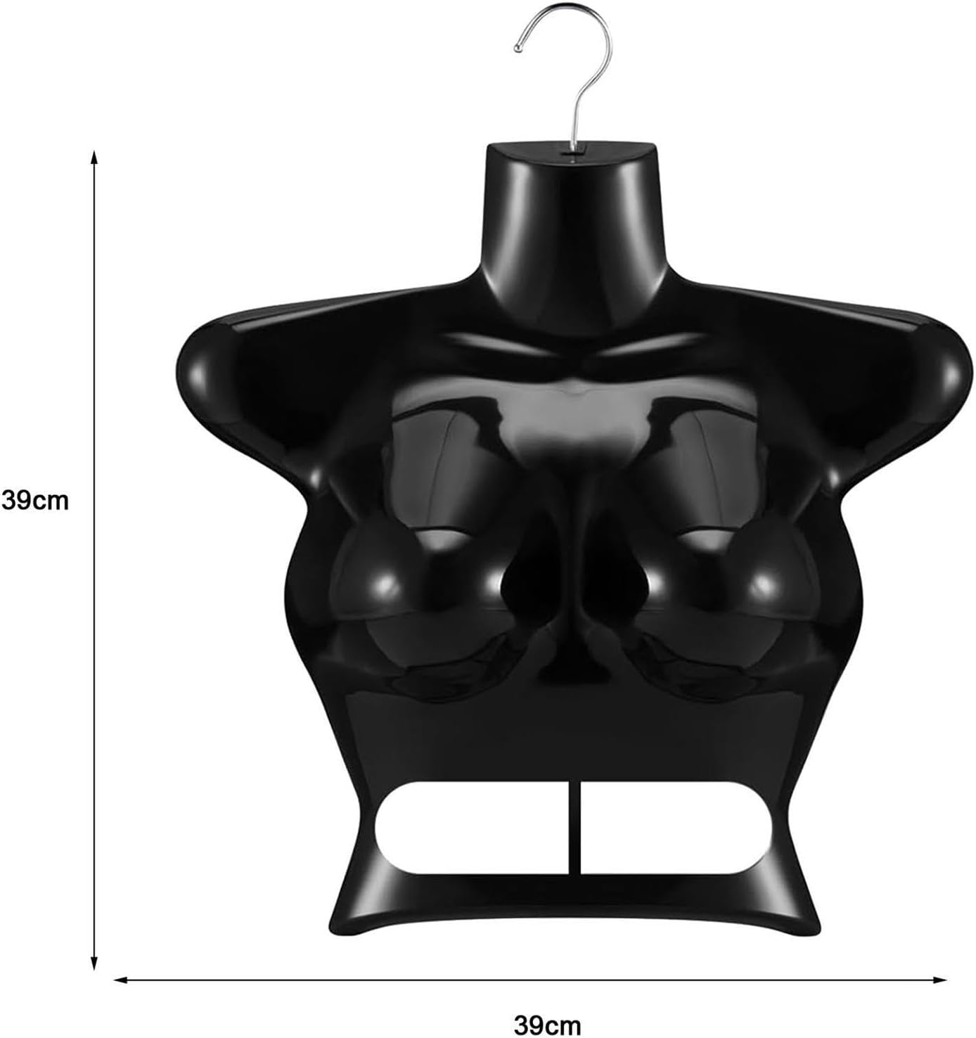 Torso Hanging Mannequin Female Mannequin Hanger Half Body Display Clothing Display Rack Dress Form for Centerpieces