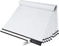 Large Poly Mailers 24x24'' 100Pcs, Waterproof Shipping Bags White | Strong Adhesive Shipping Envelopes for Clothing