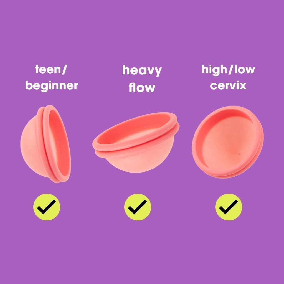 Menstrual Disc | Ultra-Soft Medical-Grade Silicone | Reusable | Holds 2X Period Cup or 6 Tampons | 12-Hour Protection