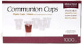 Broadman Plastic, Disposable, Recyclable Communion Cups, 1000 Count