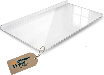 Just Cover It Rectangular Basement Window Well Cover 46" W x 22" D