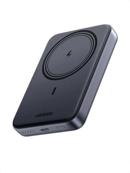 Magnetic Power Bank,10,000mAh Wireless Portable Charger, PD 20W Fast Charging Battery Pack with USB-C for Magsafe