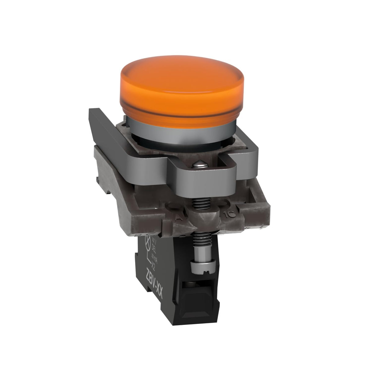 Schneider Electric Pilot Lamp Indicator Light LED Light XB4 Series Metal Orange XB4BVM5