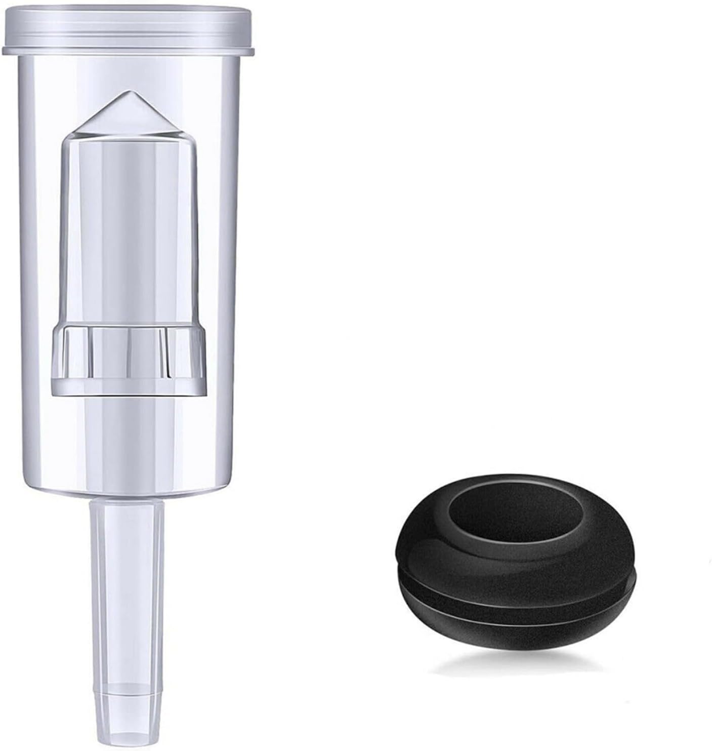 3-pcs Airlock Set with Grommet Brewing | Wine Making and Fermentation, PP Plastic with Silicone Seal, 1/2 in Lid Hole