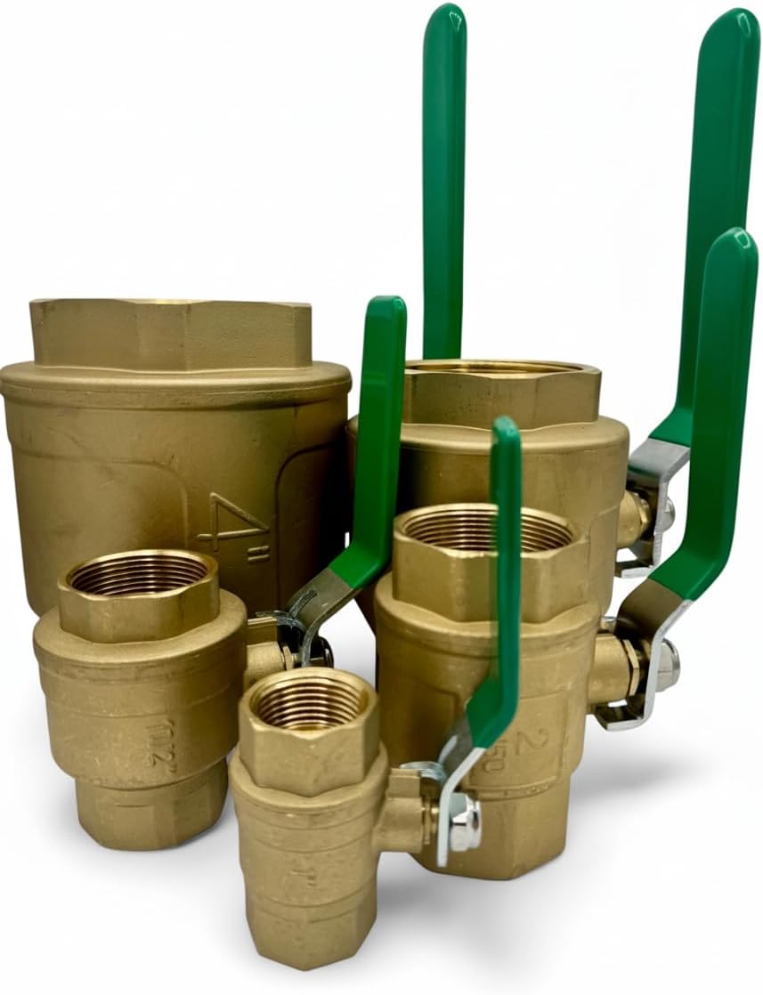 2" Threaded Brass Ball Valve | 600 PSI | FP (2")