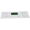 Supplying Demand WB27T11006 1473976 Electric Range White 12 Button Faceplate Graphics Overlay Replacement