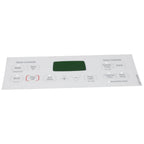 Supplying Demand WB27T11006 1473976 Electric Range White 12 Button Faceplate Graphics Overlay Replacement