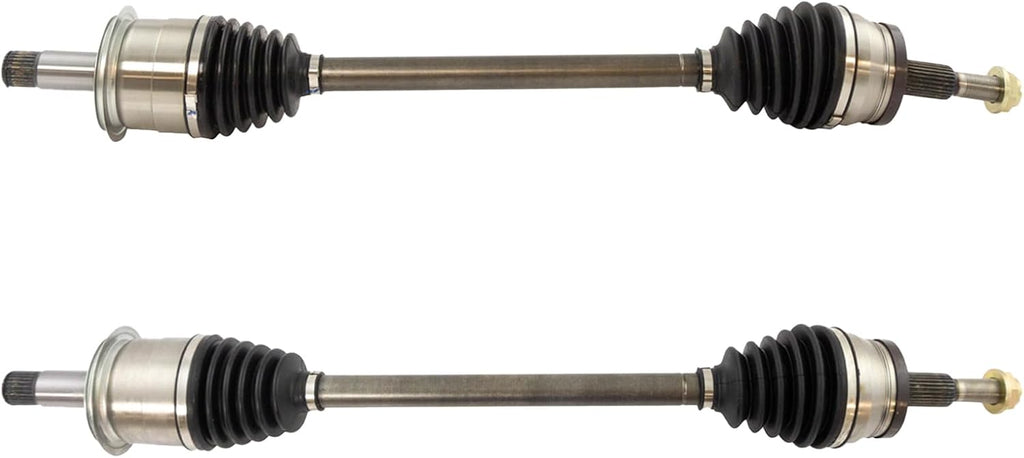 TRQ Rear Driver and Passenger Side CV Axle Assembly Set 2 Piece