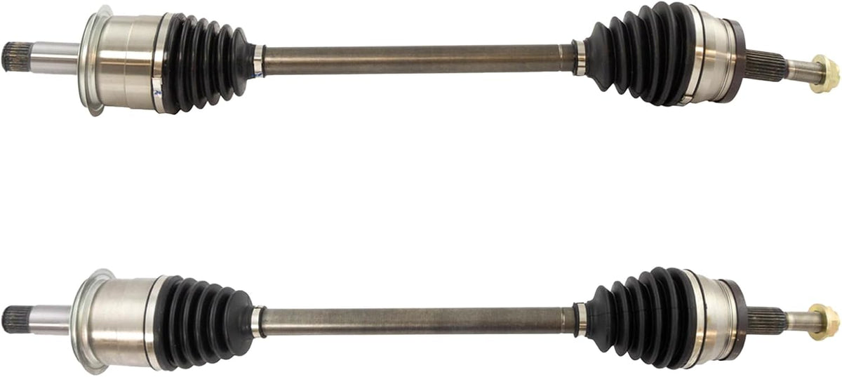 TRQ Rear Driver and Passenger Side CV Axle Assembly Set 2 Piece