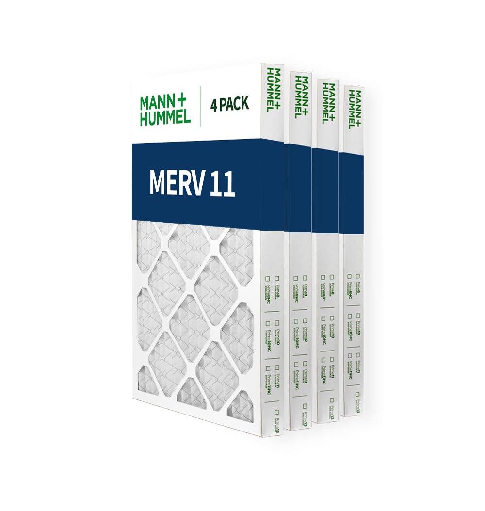14x20x2 MERV 11 Pleated 2" AC Furnace Air Filter. 4 Pack