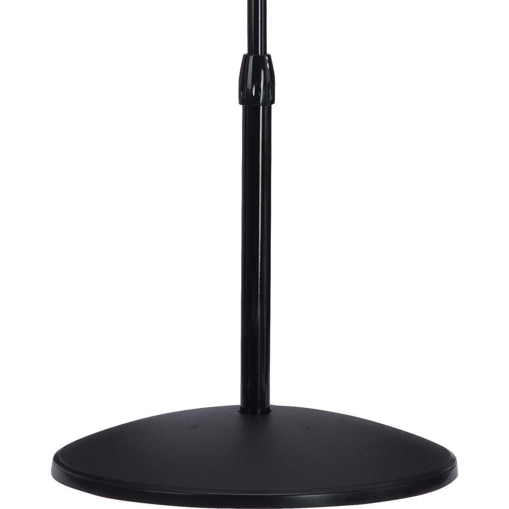 18 in. Adjustable Elegance and Performance Pedestal Fan, Black 18"/Black
