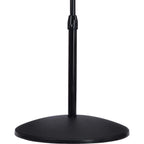 18 in. Adjustable Elegance and Performance Pedestal Fan, Black 18"/Black