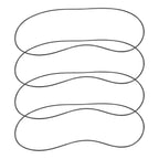 4 Pack Silicone Lid Lock Strap for Pots, Steam Retention