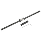 uxcell 1Pcs MGN9 350mm Linear Sliding Rail Guide with MGN9H Sliding Block