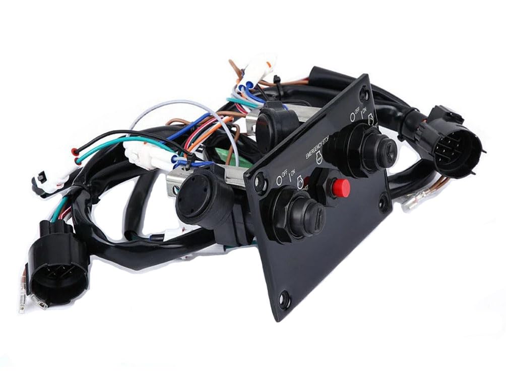 Ignition Key Switch Panel for Suzuki Outboard Dual Twin Engine 37100-96J17