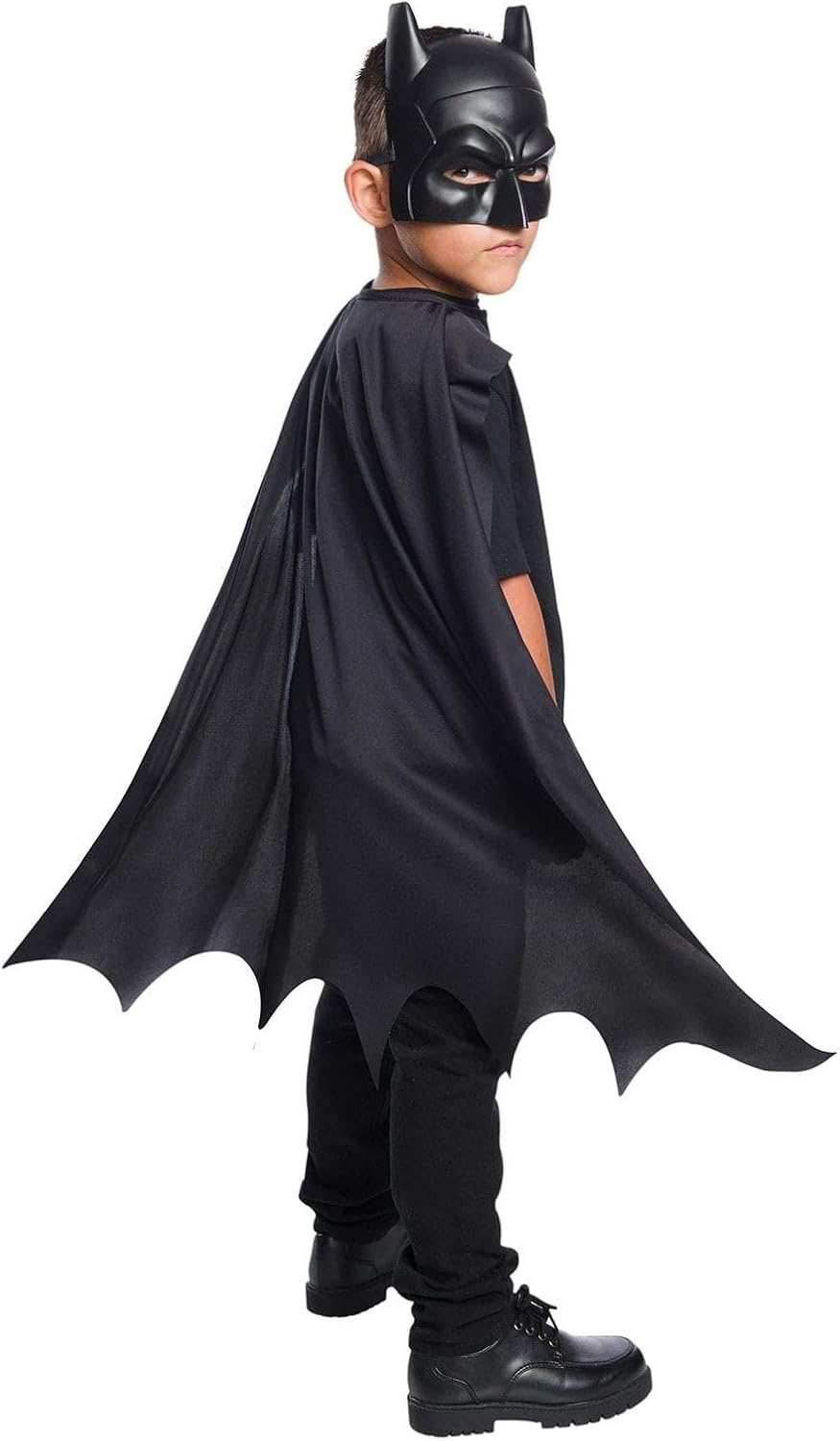 DC Comics Superheroes: Batman Cape and Mask Set for Kids, Boy's No Size